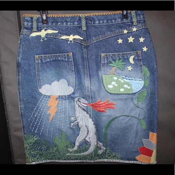 Vintage See By Chloe Skirt - Picture 2 of 6